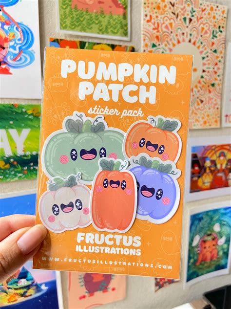 Pumpkin Patch Sticker Pack — Fructus Illustrations Home Page