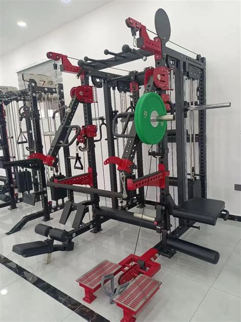 Gym Machines All In Full Attachments Intergrated Cable Crossover