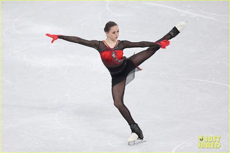 15 Year Old Russian Figure Skater Kamila Valieva Makes History With Two Quads At Beijing