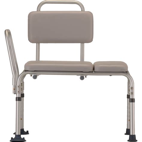 Padded Transfer Bench With Detachable Back Nova Medical Products