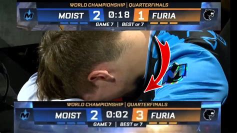 Rocket League Moist Vs Furia Amazing Comeback In World Championship