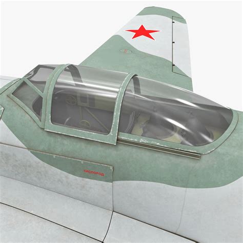 Yakovlev Yak-9 Soviet World War II Fighter 2 3D Model $149 - .c4d .obj .lwo .3ds .max .ma - Free3D