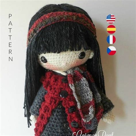 Coraline Amigurumi Doll Crochet Pattern Pdf Etsy