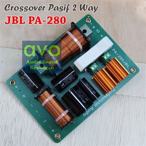 Jual Crossover Pasif PA 280JBL Crossover 2 Way Woofer Tweeter JBL PA280