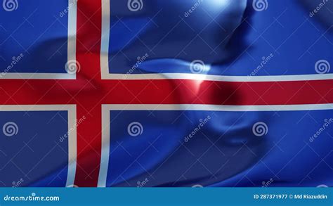 Iceland Flag National D Icelandic Flag Waving Sign Of Iceland