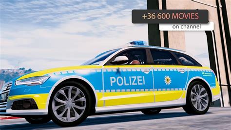 Audi A6 Polizei Baden Wüttemberg 🔥 Grand Theft Auto V 1440p Car Mod