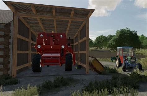 Schuppen F R Erntemaschine V Mod Landwirtschafts Simulator