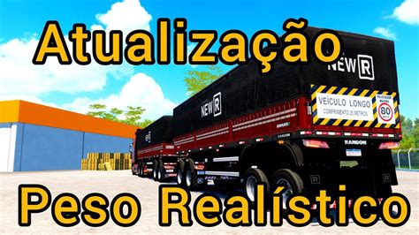 Atualização Peso Realístico Pack Rodotrem Randon New R 2023 AM29 ETS2 1