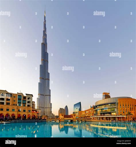 Dubai. UAE. Burj Khalifa Stock Photo - Alamy