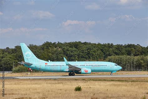 Frankfurt Airport Fraport Boeing 737 8HX Of SunExpress Istanbul