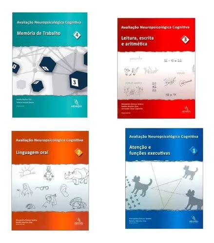 Avaliação Neuropsicológica Cognitiva 4 Volumes