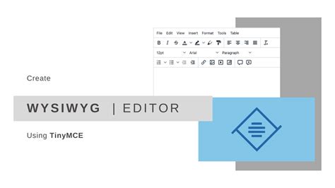 How To Implement A Wysiwyg Editor Using Tinymce Youtube