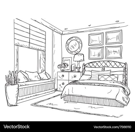 Aesthetic Bedroom Background Drawing - bmp-city