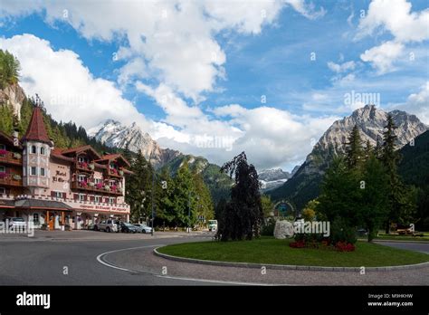 Dolomites, Trentino Alto Adige,Italy: Canazei Stock Photo - Alamy