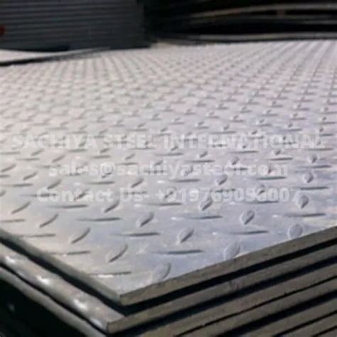 Sheet Plates ISO Stainless Steel Chequered Plates Thickness 0 5 Mm