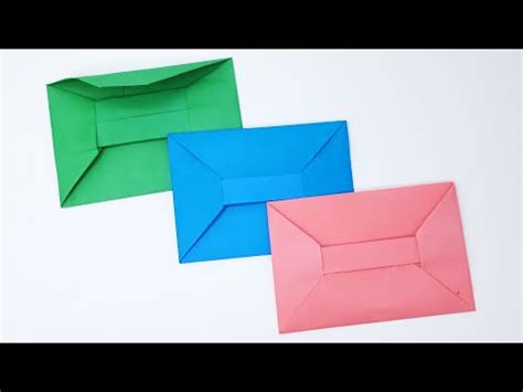 Easy Origami Envelope How To Make Paper Envelope Envelope Making