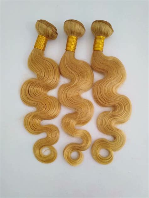 Oyenehair Quality Honey Blonde Peruvian Human Hair Bundles