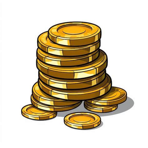 Premium Ai Image Stack Of Gold Coins