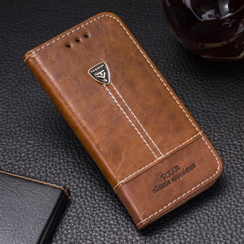 VIJIAR coque de téléphone en cuir à rabat haute gamme meilleures