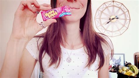 ASMR Bubble Gum Chewing Blowing Bubbles Audio Only Mic Breathing