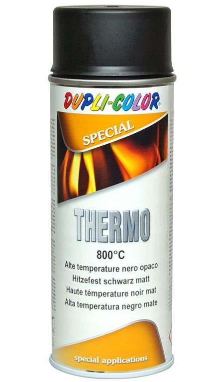 Spray Vopsea Dupli Color Special Thermo Negru 800C 400ML 401052 De