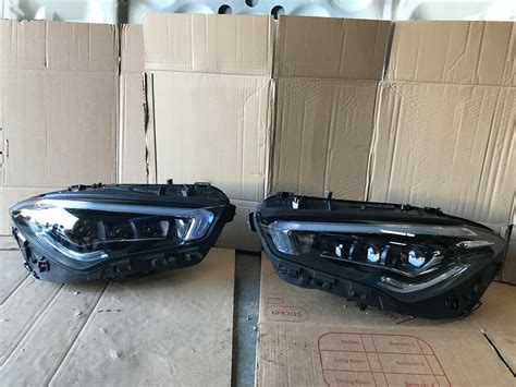 Mercedes Cla W Lift Lampa Lampy Reflektory Komplet Multibeam Led