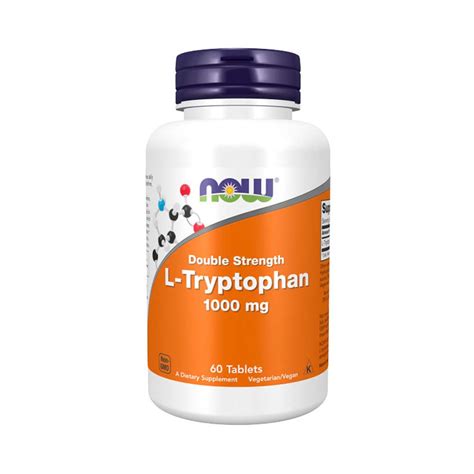 L Tryptophan Double Strength Mg Now Foods