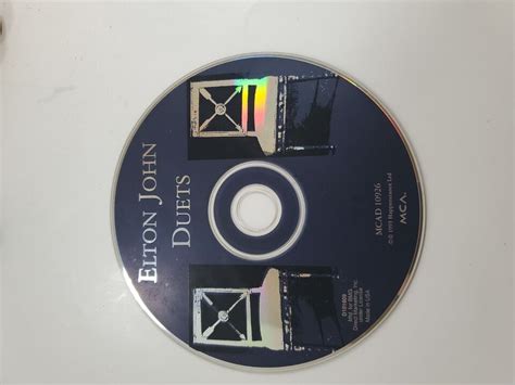 Vintage Elton John Duets Cd Ebay