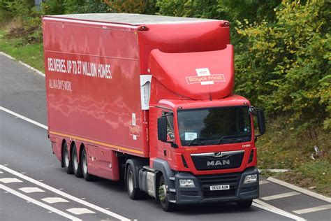 De69aum Cv390 Royal Mail Man Kilsby Road Bridge M1 Flickr