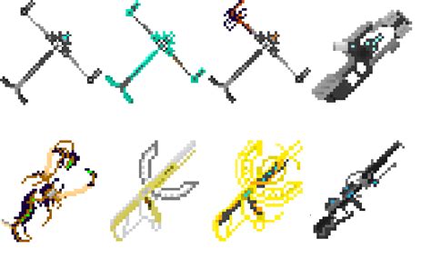 Pixel Warframe Arsenal 4 by AlmightyJado on DeviantArt