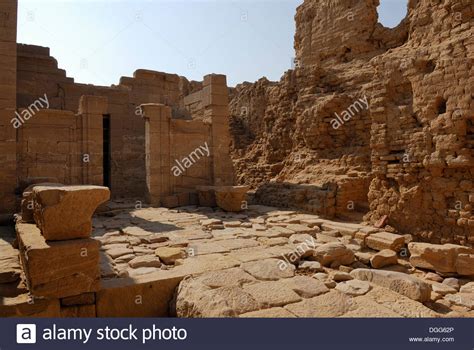 Qasr Dush Temple Near Kharga Oasis Western Desert Egypt Africa