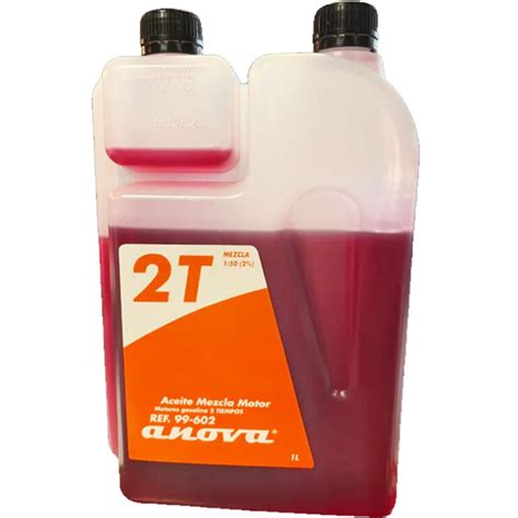 Aceite Anova 2T Mezcla Gasolina 1 Litro Rey Motor