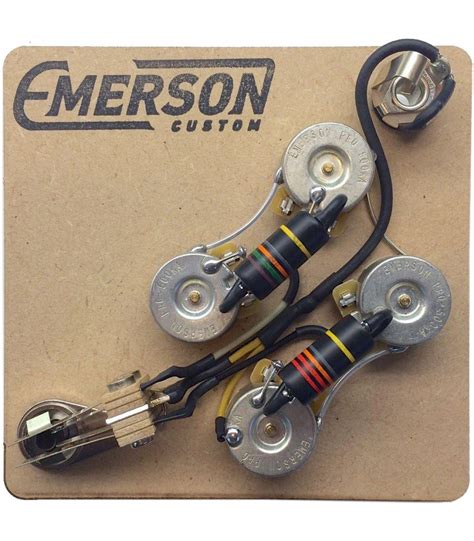 Emerson Custom Sg Prewired Kit 500k