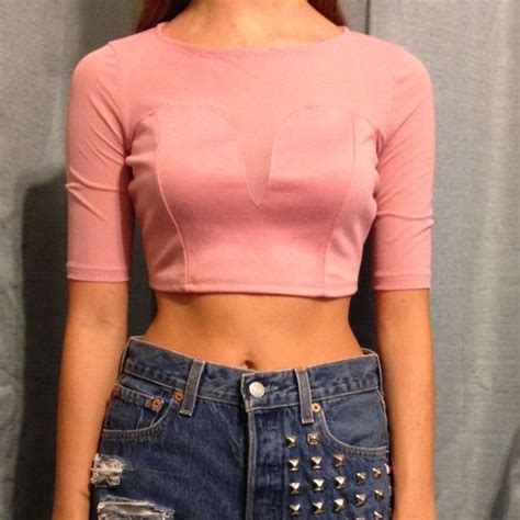 Light Pink Crop Top Light Pink Crop Top Pink Crop Top Crop Tops