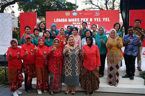 Semarang Barat Raih Juara Lomba Paduan Suara Mars Pkk Dan Yel Yel