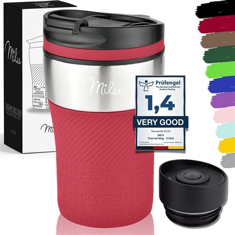 Slosh Mug Isotherme Tasse Thermos Caf Th Emporter Double Paroi