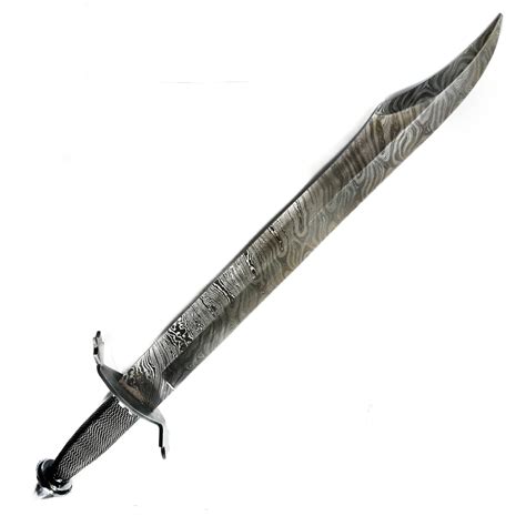 Arabian Scimitar Sword- High Carbon Damascus Steel -25" Battle Ready - Battling Blades