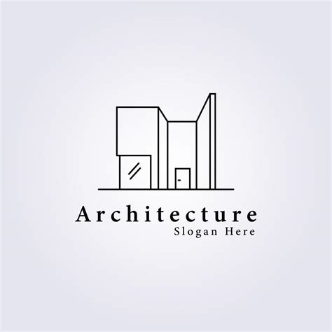 Architecture Building Civil Engineering Logo Vector Illustration Design