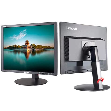 LED 19 Square LENOVO ThinkVision LT1913p DVI VGA Monitor PC