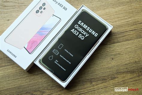 Unboxing And First Impressions Samsung Galaxy A53 5g — Gadgetmtech