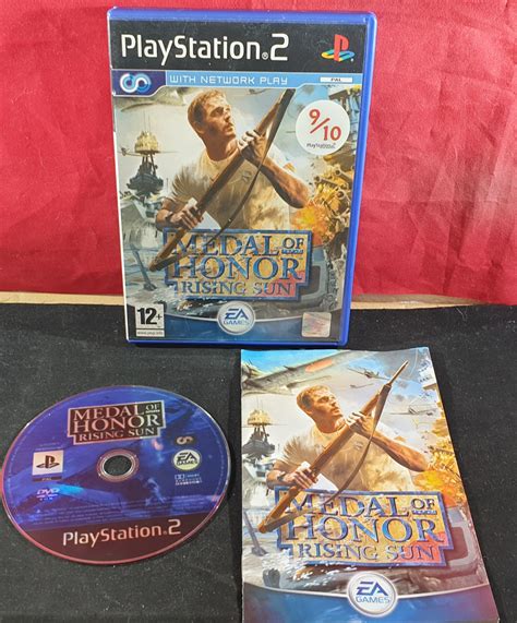 Medal Of Honor Rising Sun Sony Playstation 2 Ps2 Game Retro Gamer