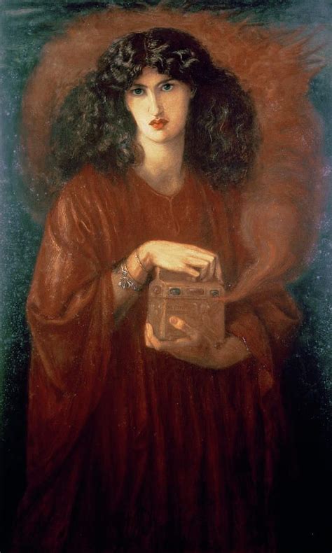 Pandora By Dante Charles Gabriel Rossetti Dante Gabriel Rossetti Pre