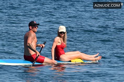 Katie Mcglynn Sexy Seen With Ricky Raymen Sizzles In A Hot Red Bikini At Santorini Beach AZNude