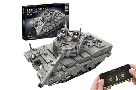 Конструктор на пульт 676002 Танк Леопард Leopard 2A4 1122 дет лего: 2 ...