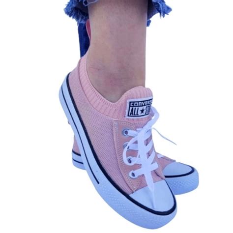 T Nis Feminino All Meia Star Nude Cano Baixo Casual Em Promo O Na Americanas