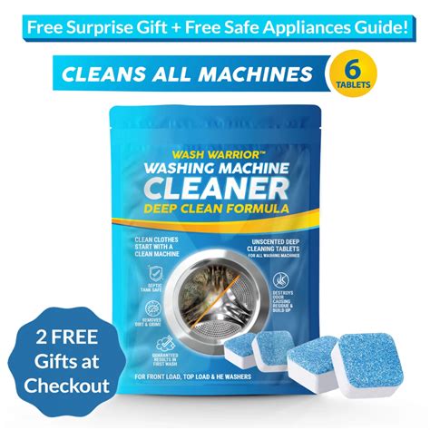 Extra Strength Washing Machine Deep Cleaning Tablets Deep Cleaning