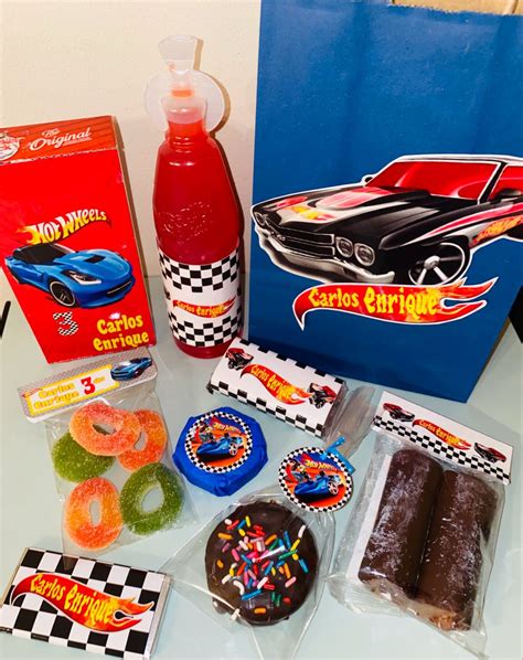 Hot Wheels Bolsas De Dulces Cumplea Os De Hot Wheels Temas Para Fiestas