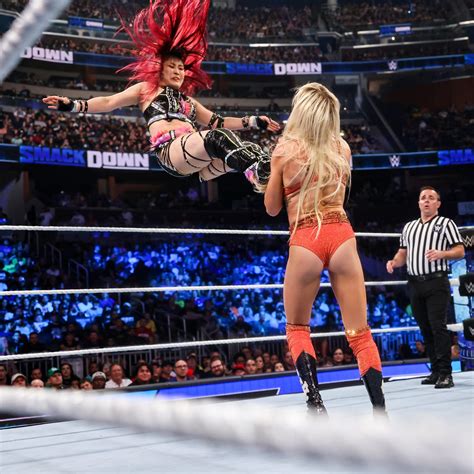 Charlotte Flair Vs Iyo Sky Friday Night Smackdown July