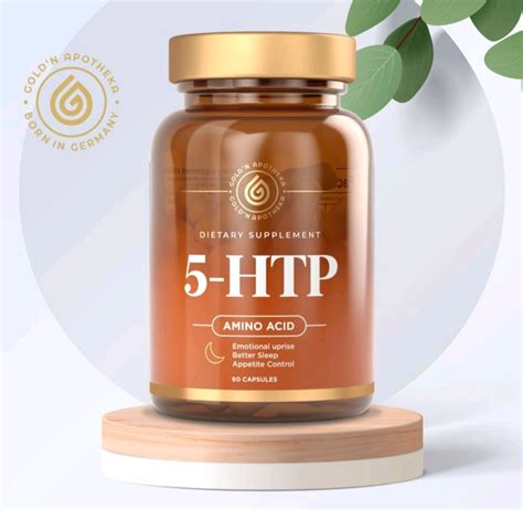 БАД Gold'n Apotheka 5-HTP (5-гидрокситриптофан) аминокислоты в капсулах ...