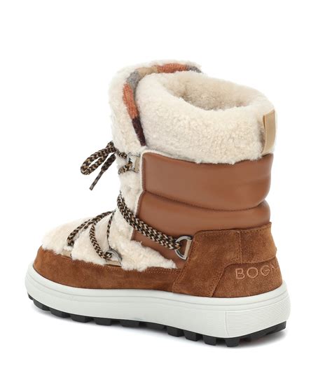 Bogner Chamonix 3 Shearling Snow Boots Mytheresa